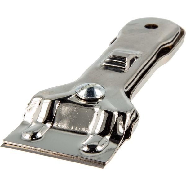 Masterproof Professional Raschietto Per Piano Cottura In Vetro Raschietto Per Piano Cottura In Ceramica, Versione In Metallo Con Protezione Della Lama-image