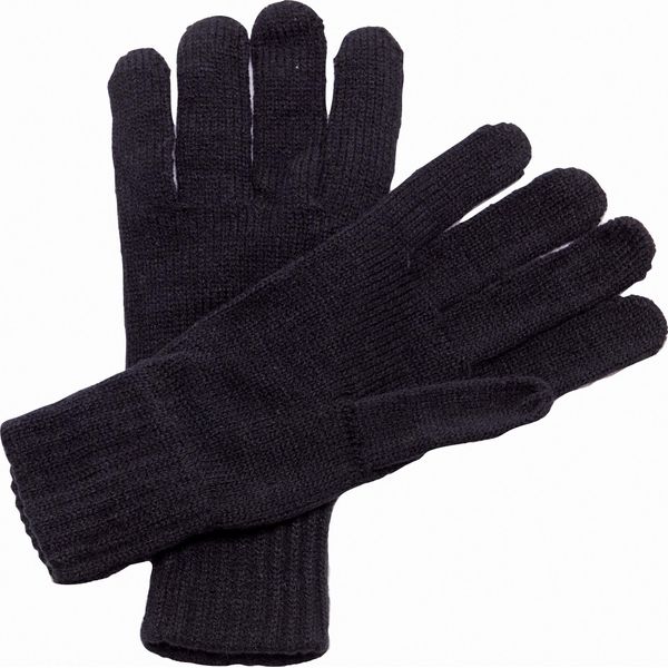 Guanti Invernali A Maglia Regatta Unisex RG1437 (Taglia Unica) (Nero)-image