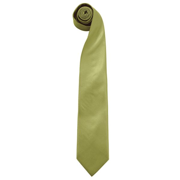 Cravatta Da Uomo Premier Colori, Tinta Unita (2 Pezzi/Confezione) RW6935 (Taglia Unica) (Verde Erba)-image