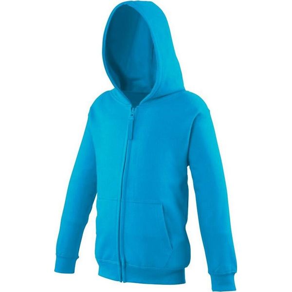 Gilet Con Cappuccio Awdis Kids RW192 (12-13 Anni (152)) (Rosso Fuoco)-image