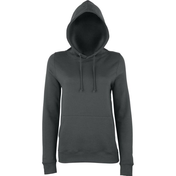 Awdis Just Hoods Felpa Con Cappuccio / Felpa Con Cappuccio Da Donna RW3481 (S) (Grafite)-image
