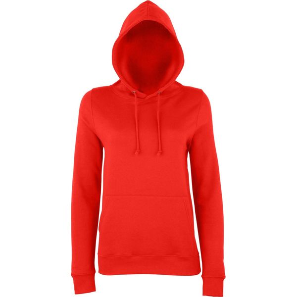 Awdis Just Hoods Felpa Con Cappuccio / Felpa Con Cappuccio Da Donna RW3481 (Xs) (Rosso Fuoco)-image