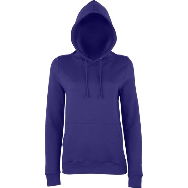 Awdis Just Hoods Felpa Con Cappuccio / Felpa Con Cappuccio Da Donna RW3481 (M) (Viola)-image