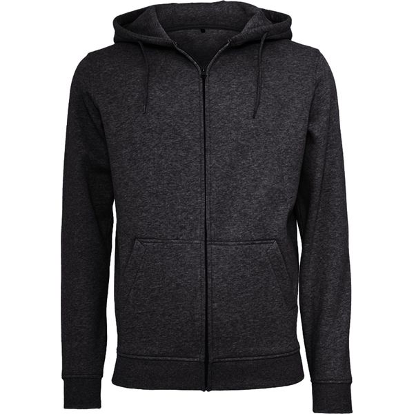 Giacca Con Cappuccio Pesante Da Uomo Build Your Brand RW5680 (2XL) (Nero)-image