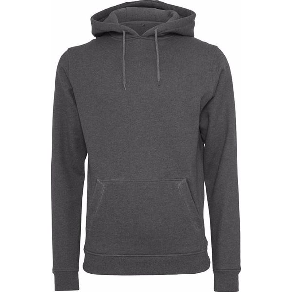 Felpa Con Cappuccio Build Your Brand Uomo RW5681 (M) (Grafite)-image