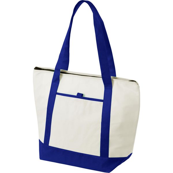 Borsa Termica Bullet Lighthouse, In Tessuto Non Tessuto PF1327 (44,5 X 15,2 X 34,3 Cm) (Naturale/Blu Reale)-image