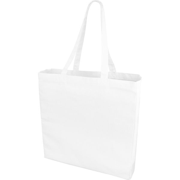 Borsa Per La Spesa In Cotone Bullet Odessa (2 Pezzi/Confezione) PF2395 (38 X 8,5 X 41 Cm) (Bianco)-image