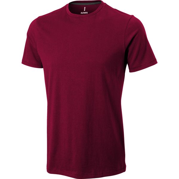 T-Shirt Elevate Nanaimo Da Uomo, Manica Corta PF1807 (S) (Borgogna)-image
