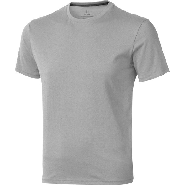 T-Shirt Elevate Nanaimo Da Uomo, Manica Corta PF1807 (2XL) (Grigio Screziato)-image