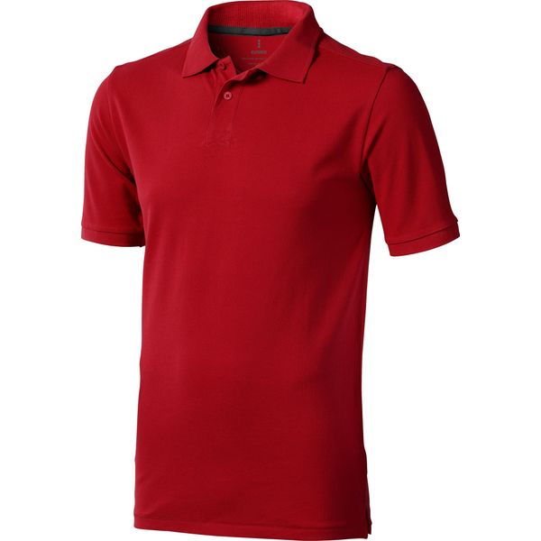 Polo Elevate A Manica Corta Calgary PF1816 (2XL) Da Uomo (Rosso)-image