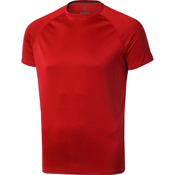 T-Shirt Elevate Niagara Da Uomo, Manica Corta PF1877 (M) (Rosso)-image