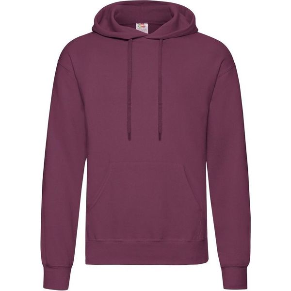Felpa Con Cappuccio Fruit Of The Loom Uomo BC366 (3XL) (Borgogna)-image
