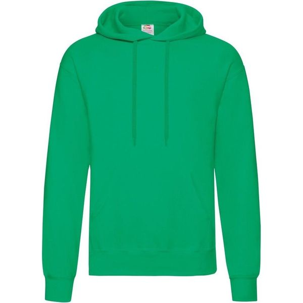 Felpa Con Cappuccio / Felpa Con Cappuccio / Maglione Con Cappuccio BC366 (Xl) (Verde) Di Fruit Of The Loom Uomo-image