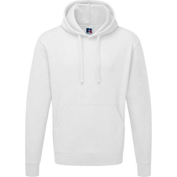 Russell Colour Pullover Con Cappuccio / Felpa Con Cappuccio / Felpa Con Cappuccio BC568 (M) (Bianco)-image