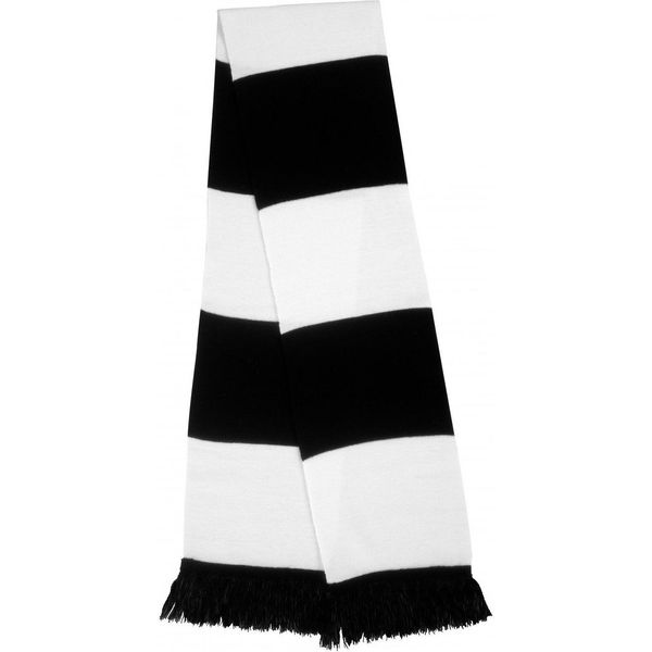 Result Sciarpa Termica Invernale Da Uomo / Sciarpa A Maglia / Sciarpa BC876 (Taglia Unica) (Bianco/Nero)-image