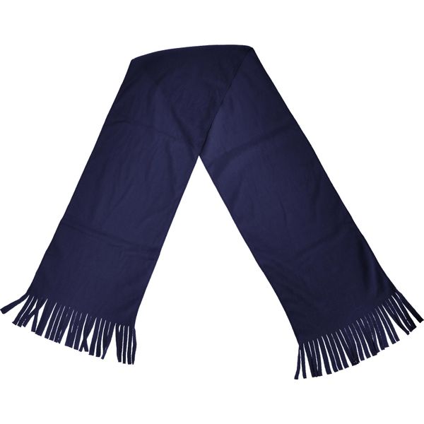 Result Sciarpa Unisex In Pile / Sciarpa Invernale / Sciarpa Con Frange BC873 (Taglia Unica) (Blu Navy)-image