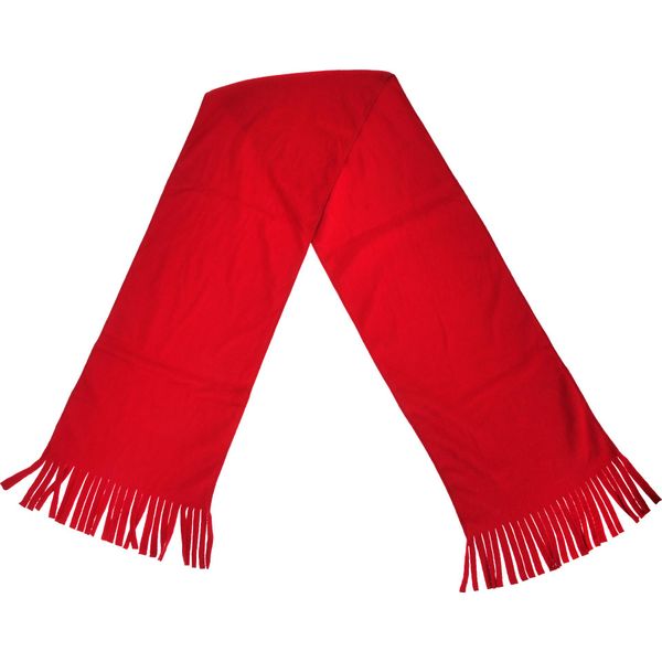 Result Sciarpa Unisex In Pile / Sciarpa Invernale / Sciarpa Con Frange BC873 (Taglia Unica) (Rosso)-image