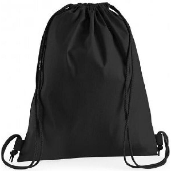 Westford Mill Premium Cotone Borsa Sportiva PC3201 (Taglia Unica) (Nero)-image