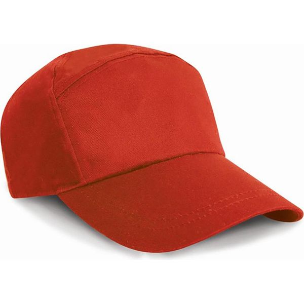 Result Cappello Da Baseball Tinta Unita BC955 (Taglia Unica) (Rosso)-image