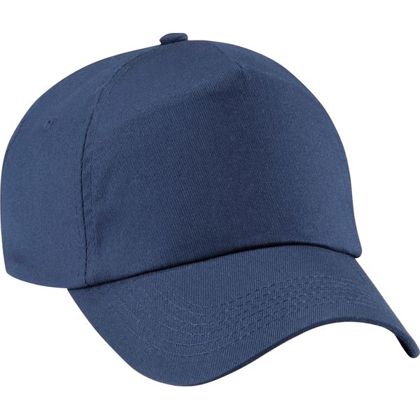 Berretto Da Baseball A 5 Pannelli Beechfield Unisex Junior PC2109 (Taglia Unica) (Blu Navy)-image