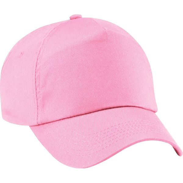 Berretto Da Baseball A 5 Pannelli Beechfield Unisex Junior PC2109 (Taglia Unica) (Rosa)-image