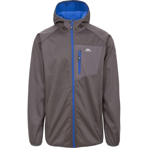 Giacca Softshell Trespass Da Uomo Dayton TP3799 (S) (Grigio Scuro Screziato)-image