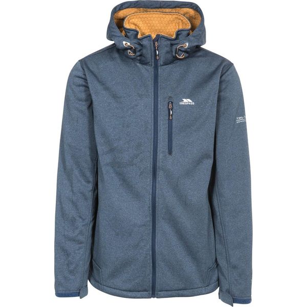 Giacca Softshell Trespass Da Uomo Maynard TP75 TP4261 (2XS) (Blu Navy Melange)-image