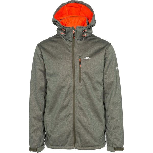 Giacca Softshell Trespass Da Uomo Maynard TP75 TP4261 (2XS) (Verde Oliva Screziato)-image