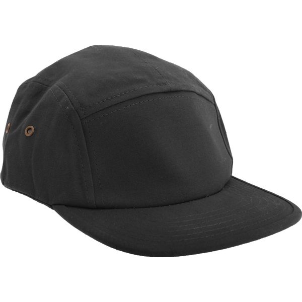 Berretto Da Baseball In Tela Beechfield RW2606 (Taglia Unica) (Nero)-image