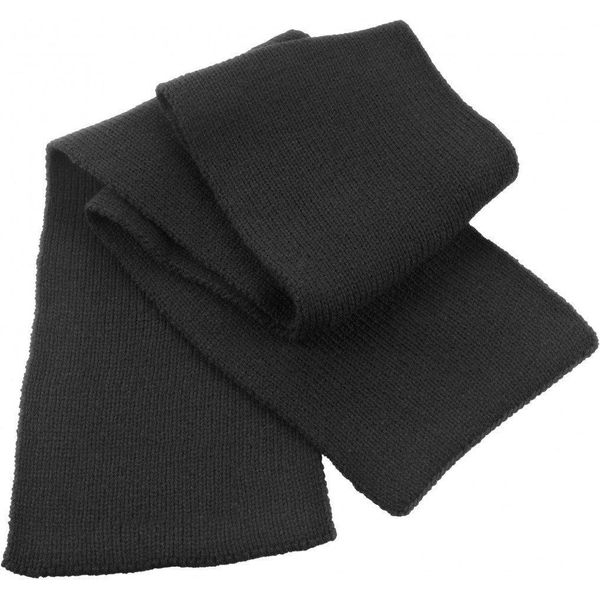 Result Classic Sciarpa Termica Invernale A Maglia Da Uomo BC875 (Taglia Unica) (Nero)-image
