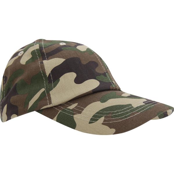 Result Premium Pro-Style Baseball Cap (2 Pezzi/Confezione) BC4236 (Taglia Unica) (Colori Mimetici)-image