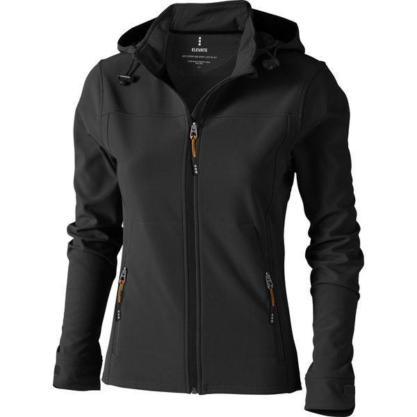 Elevate Damen Langley Softshell Jacke PF1908 (2XL) (Anthrazit)-image