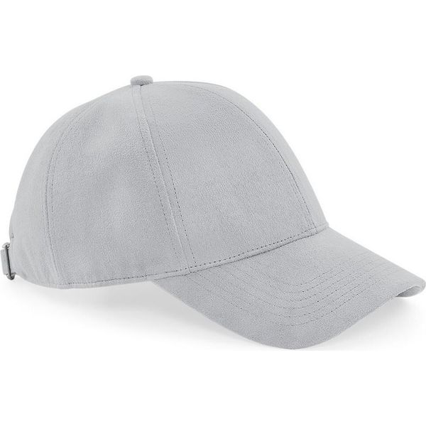 Beechfield Cappello Unisex In Similcuoio Scamosciata (2 Pezzi/Confezione) RW6766 (Taglia Unica) (Grigio Chiaro)-image