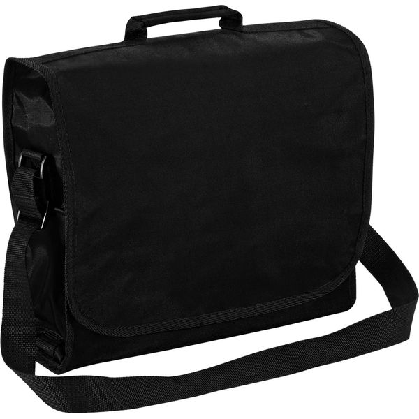 Borsa A Tracolla/Valigetta Quadra, 9 L (2 Pezzi/Confezione) BC4480 (Taglia Unica) (Nero)-image