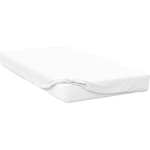 Lenzuolo Con Angoli, 200 Fili, Cotone Egiziano, BM115 Extra Profondo (King Size) (Bianco)-image