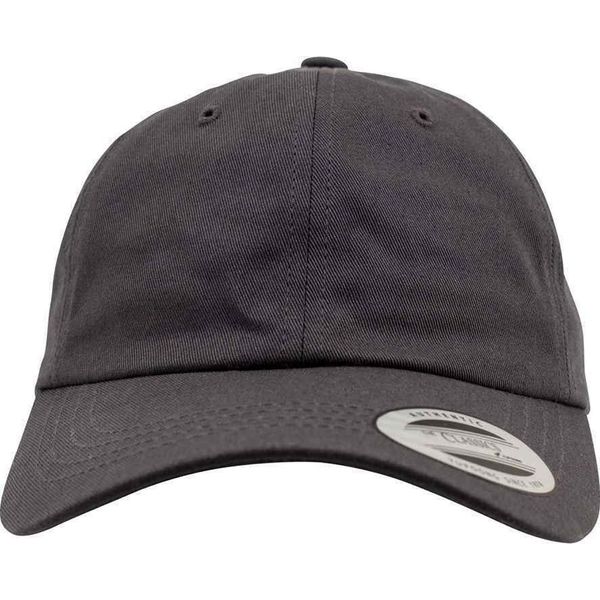 Cappello Da Baseball Unisex Flexfit Con Profilo Basso PC3706 (Taglia Unica) (Grigio Scuro)-image