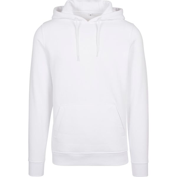 Felpa Con Cappuccio Build Your Brand Uomo RW5681 (S) (Bianco)-image