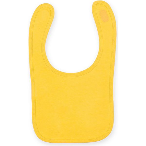 Larkwood Baby Bavaglino Unisex / Bavaglino Reversibile (2 Pezzi/Confezione) RW6674 (Taglia Unica) (Giallo Girasole)-image