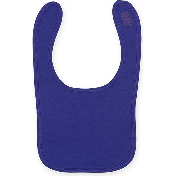 Larkwood Baby Bavaglino Unisex / Bavaglino Reversibile (2 Pezzi/Confezione) RW6674 (Taglia Unica) (Viola)-image