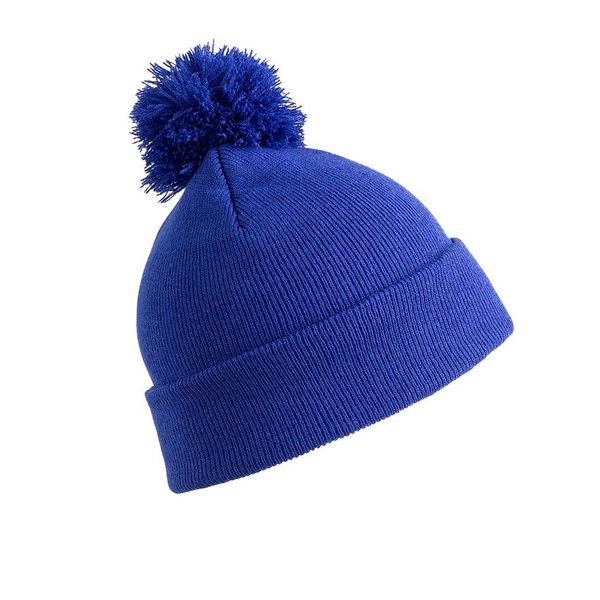 Cappello Con Pompon Per Bambini Result PC3751 (Taglia Unica) (Blu Royal)-image