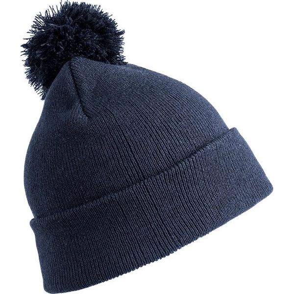 Cappello Con Pompon Result Core PC3799 (Taglia Unica) (Blu Navy)-image
