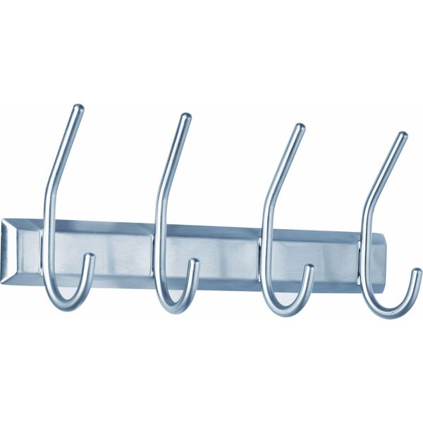 Appendiabiti Da Parete Alco 2841 13X7X315Cm Metallo Argento-image