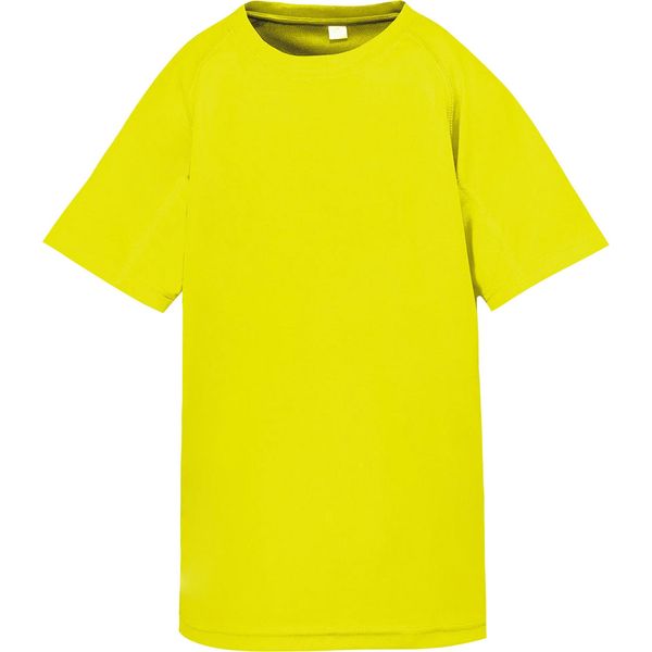 Maglietta Spiro Jungen Performance Aircool RW6577 (128) (Neongelb)-image