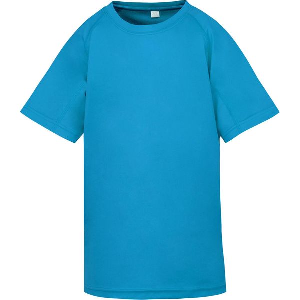 Maglietta Spiro Jungen Performance Aircool RW6577 (104) (Ocean Blau)-image
