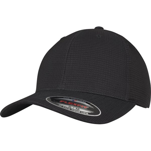 Flexfit By Yupoong Flexfit Hydro Grid Stretch Baseballkappe RW7593 (S/M) (Schwarz)-image