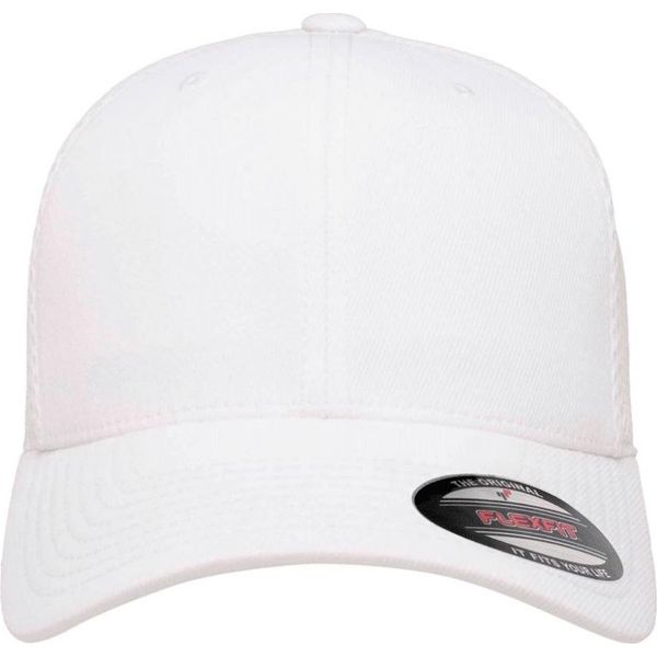 Flexfit By Yupoong Flexfit Tactel Mesh Baseballkappe RW7591 (L/Xl) (Weiß)-image
