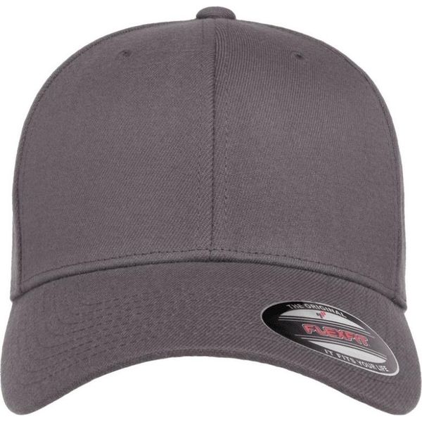 Cappello Da Baseball Flexfit By Yupoong In Misto Lana RW7558 (S/M) (Grigio)-image