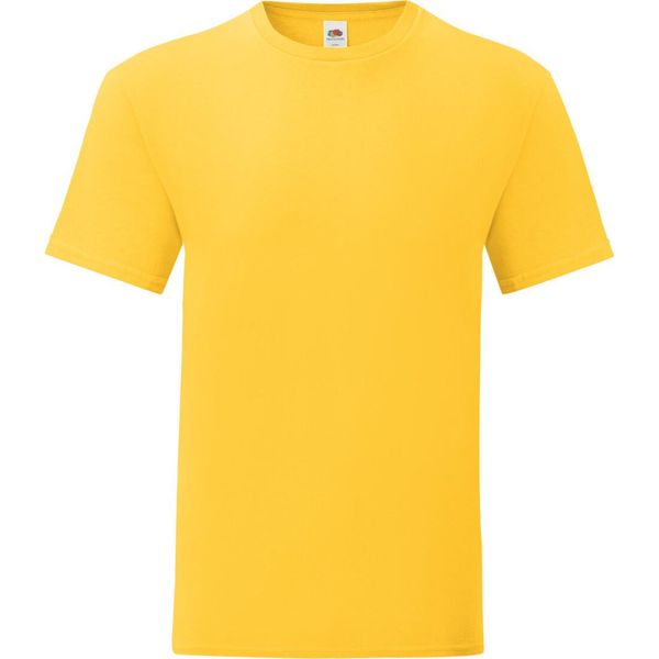 Maglietta Fruit Of The Loom Herren Iconic PC3389 (3XL) (Sonnenblumengelb)-image