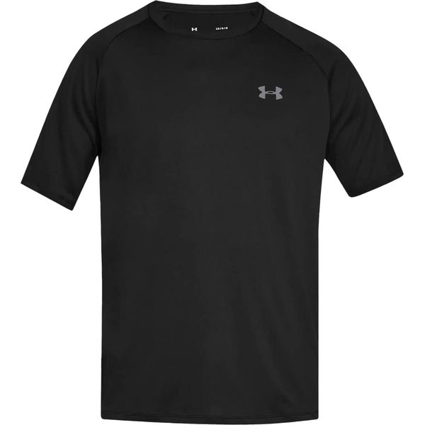 Under Armour - Maglietta "Tech"" Da Uomo RW7749 (S) (Nero/Grigio Chiaro)"-image