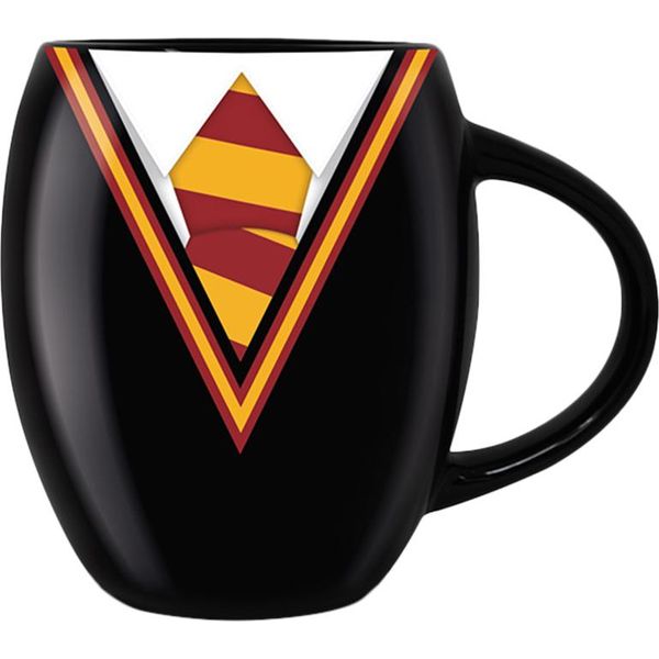 Harry Potter - Tazza Da Caffè Uniforme Di Grifondoro, Ovale BS2345 (Taglia Unica) (Nero/Bordeaux/Oro)-image